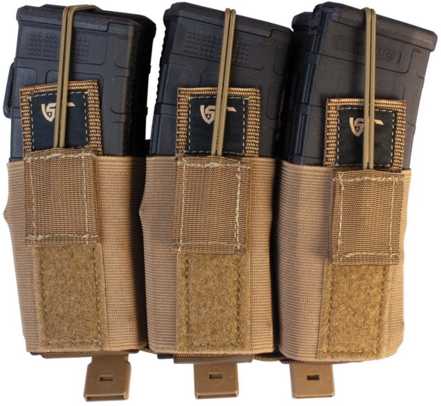 United States Tactical Rifle Mag Pouch w/Closure Lanyard 3x2in Coyote - United States Tactical