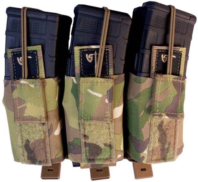 United States Tactical Rifle Mag Pouch w/Closure Lanyard 3x2in MultiCam - United States Tactical