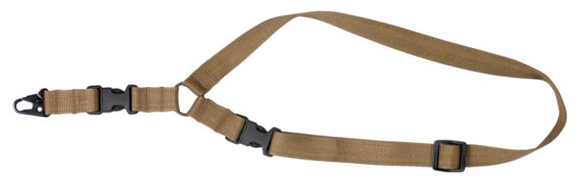 United States Tactical S1 Single-Point Tactical Sling 1.25in HK Hook Coyote - United States Tactical