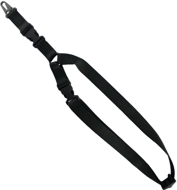 United States Tactical S1 Open Ended Single-Point Tactical Sling 1.25in Black - United States Tactical