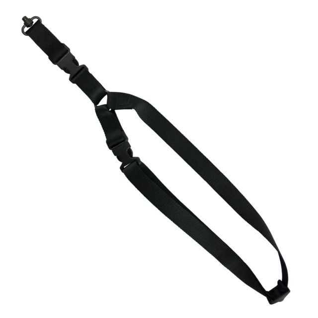 United States Tactical S1 Single-Point Tactical Sling 1.25in QD Swivel Black - United States Tactical