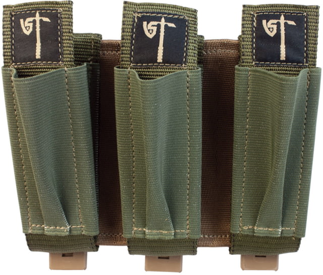 United States Tactical Rifle/Pistol Pouch Triple Olive Drab - United States Tactical