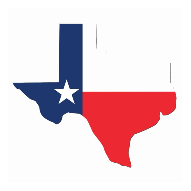United States Tactical Sticker - Texas Flag State Mixed