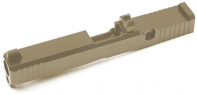 Unity Tactical Atom Slide Glock 17 Gen 4 Stripped Flat Dark Earth - Unity Tactical