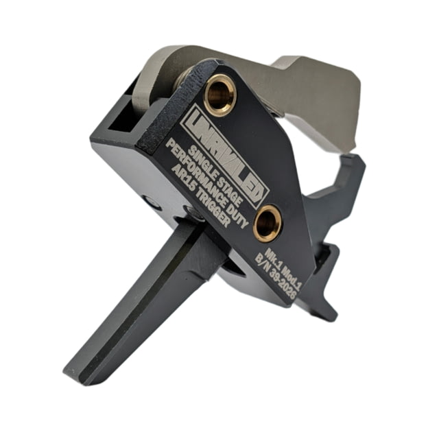 Unrivaled AR-15 Perfomance Duty Trigger Single Stage Black - Unrivaled
