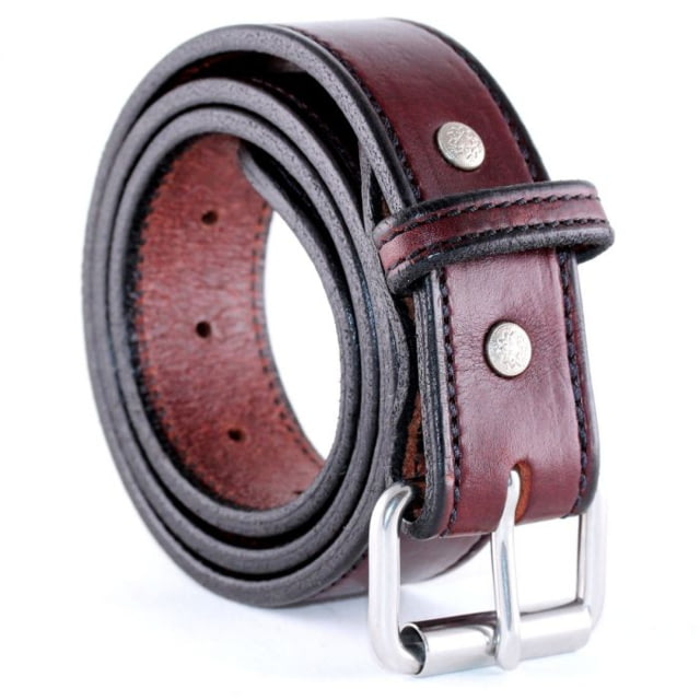 Urban Carry Heavy Duty 1/4in Thick English Bridle Leather Gun Belt Cordovan 64 60in Waist - Urban Carry