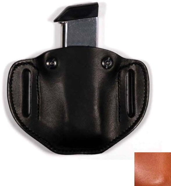 Urban Carry LockLeather OWB Single Magazine Holster Ambidextrous Classic Brown - Urban Carry