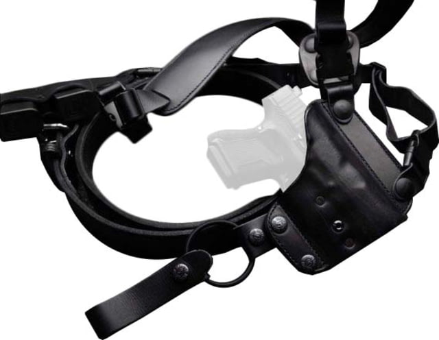 Urban Carry LockLeather Shoulder Complete Holster #220 Black - Urban Carry