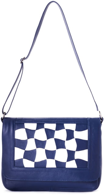 Urbn Chc Venus Bulletproof Purse Blue/White Large - Urbn Chc