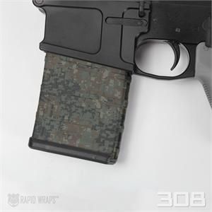 US Night Vision .308 Mag Wraps Tiger Stripe 20-Shot Magazine Tiger Stripe Grey