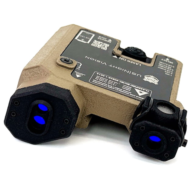 DEMO US Night Vision Designate IR-V Three Beam Green Laser Sight Flat Dark Earth - Us Night Vision