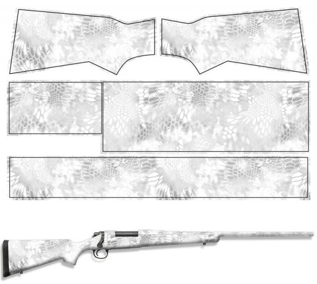 US Night Vision KRYPTEK Camo Pre-Cut Universal Rifle Skin Vinyl Wrap 20x30in Kryptek Yeti - Us Night Vision