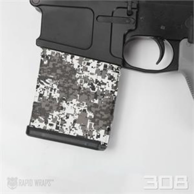 US Night Vision Mag Wraps - 308 20-Shot Magazine Tiger Stripe Deep Woods Snow Camo Pattern 20-Shot 308 Mag - Us Night Vision
