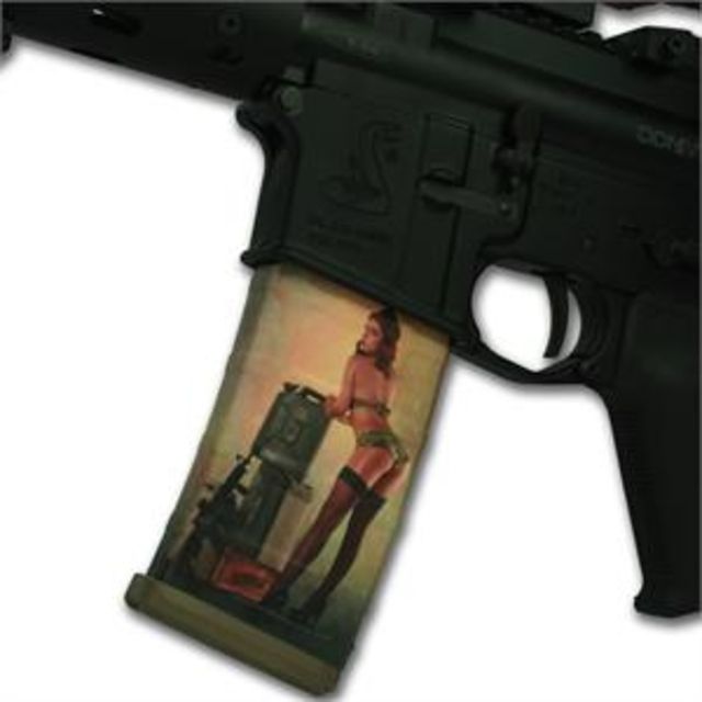US Night Vision Mag Wraps AR Rifle 30-Shot Magazine Hot Shots Calendar 2013 Kelly November - Us Night Vision