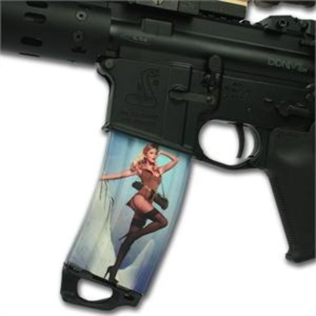 US Night Vision Mag Wraps AR Rifle 30-Shot Magazine Hot Shots Calendar 2013 Sam March - Us Night Vision