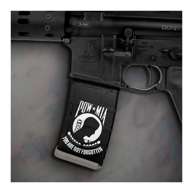 US Night Vision Mag Wraps Rapid Wraps AR Mag Flag Pattern POW - MIA Flag