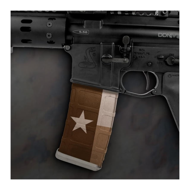 US Night Vision Mag Wraps Rapid Wraps AR Mag Flag Pattern Texas State Flag - Us Night Vision