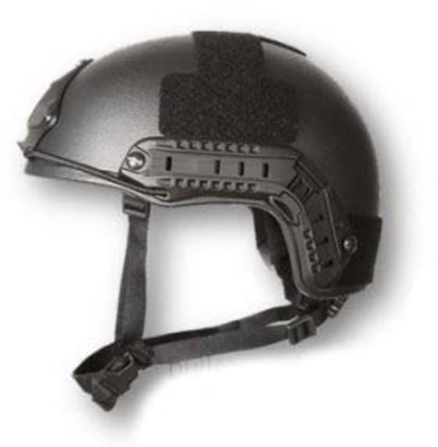 US Night Vision MICH Ballistic FAST Tactical Combat Helmet Level IIIA Black Medium/Large - Us Night Vision