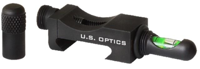 U.S. Optics Rail Mounted Fixed Bubble Level Matte Black Small