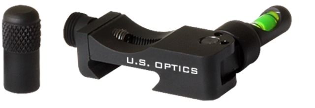 U.S. Optics Rail Mounted Swivel Bubble Level Matte Black Small