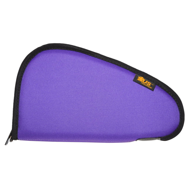 US PeaceKeeper Pistol Case 11"x6" 600 Denier Polyester Purple