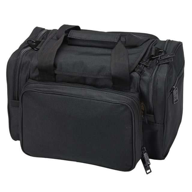 US Peacekeeper Small Range Bag Ripstop Nylon/Rugged Water-Resistant 600 Denier Polyester Black 14in x 8in x 8.5in NSN NO - Us Peacekeeper