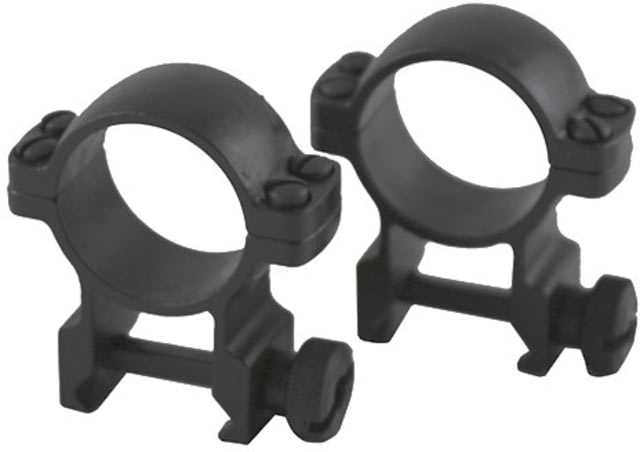 Kensight USTS 1-inch Scope Rings Black - Kensight