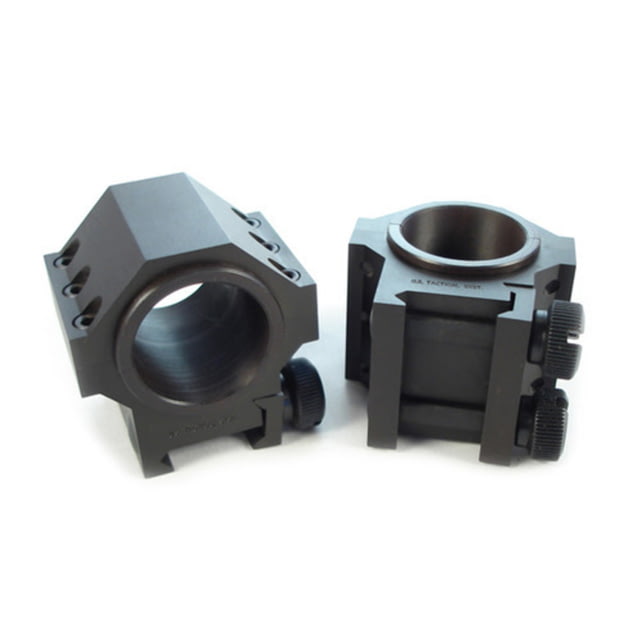Kensight USTS Double Width Steel Scope Rings 0.940in Low Profile Smooth Black - Kensight