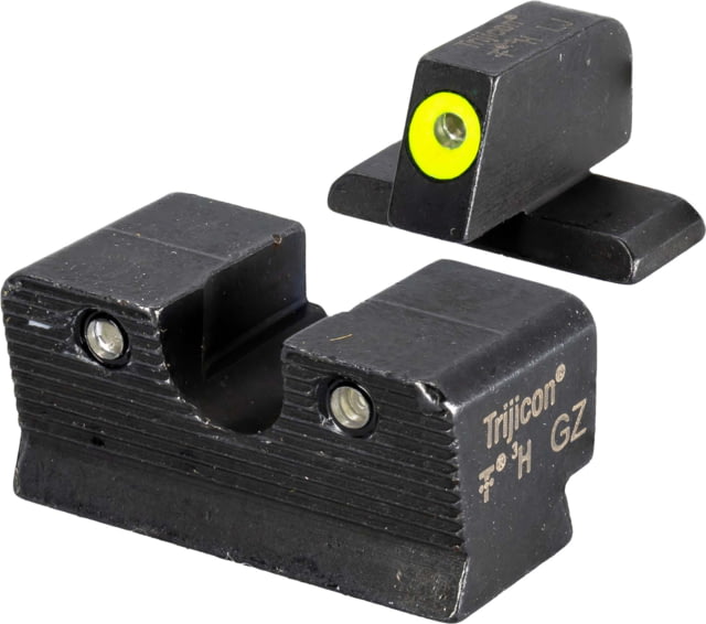 USED EDEMO Trijicon HDXR Night Sight Set for FN 509 w/ Yellow Front Outline EDEMO1 EDEMO1 Condition Fair Installed/Mounted - Trijicon