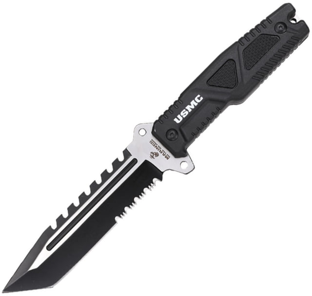 USMC Fixed Blade Black U - Usmc