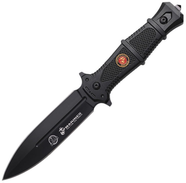 USMC Fixed Blade Black U - Usmc