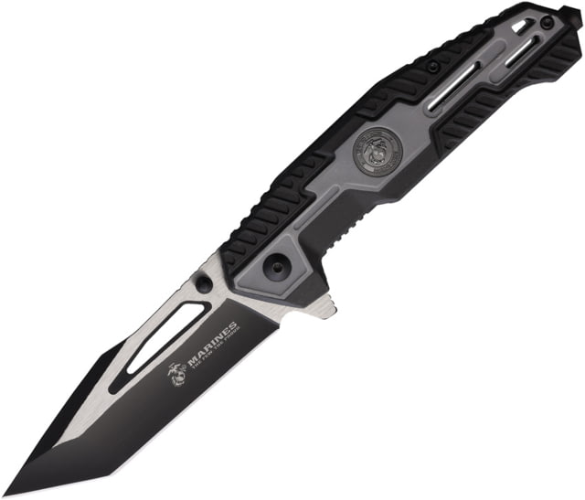 USMC Linerlock A/O Black/Gray U - Usmc