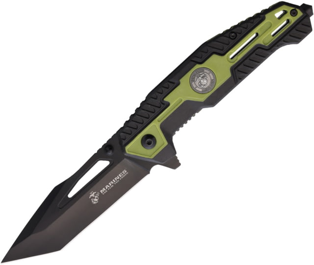 USMC Linerlock A/O Black/Green U - Usmc
