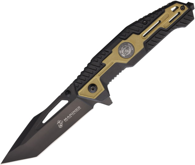 USMC Linerlock A/O Black/Tan U - Usmc