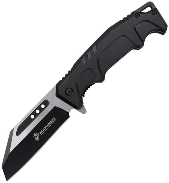USMC Linerlock A/O Black U - Usmc