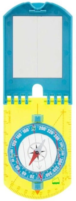 UST Hi Vis Folding Map Compass Neon - Ust
