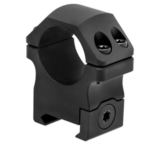USED UTG PRO 1in/2PCs Medium Profile P.O.I Picatinny Rings Black - Utg Pro