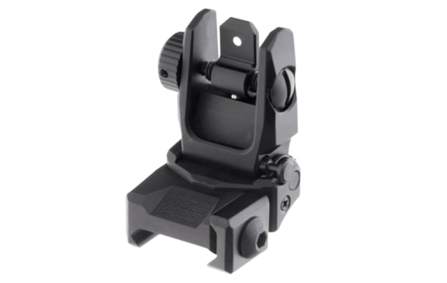 UTG Pro AR Flip-up Rear Sight Picatinny Black - Utg Pro