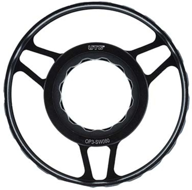 Leapers UTG Parallax Index Wheel for OP3 Scopes 80mm Diameter Black - Leapers UTG