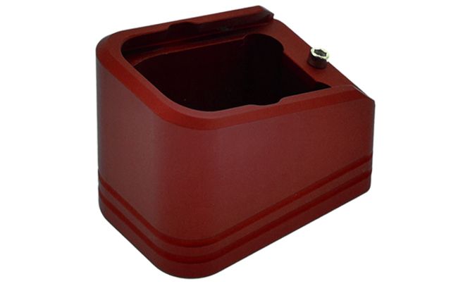 Leapers UTG Pro +5 Base Pad Glock 17/34 Matte Anodize Red 5RD - Utg Pro