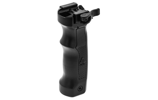USED Leapers UTG D Grip with Ambidextrous Quick Release Deployable Bipod Black MNT-DG02Q EDEMO19 Used Condition Fair - Leapers Utg