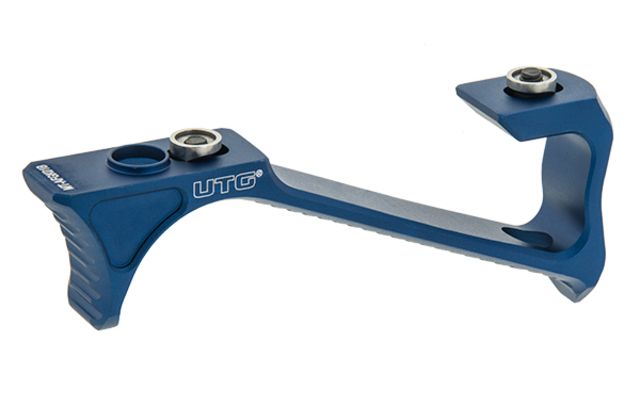 Leapers UTG Ultra Slim Angled Foregrip Keymod Matte Blue - Leapers Utg