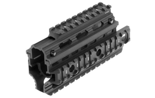 UTG Pro Zastava M92 Quad Rail Handguard Drop-In Picatinny Black - Utg Pro