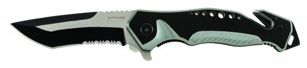 Utica Kutmaster Series Ball Bearing Rescue Knife Black - Utica