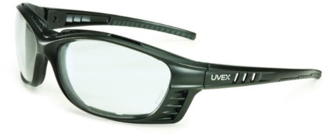 UVEX Livewire Sealed Protective Eyewear Matte Black Frame Clear Hydroshield Anti-fog Lens - Uvex