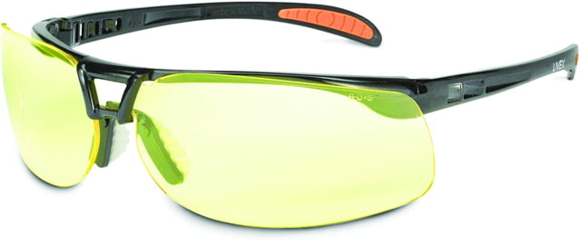 UVEX Protg Safety Glasses Black/Amber - Uvex