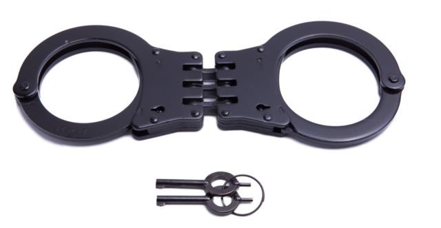UZI Hinged Handcuff Black - Uzi