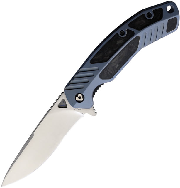 V NIVES Tectonic Linerlock CF Blue - V Nives