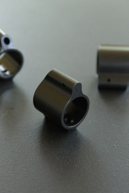 V Seven 17-4 Stainless Gas Block .750 2 Screw Black - V Seven