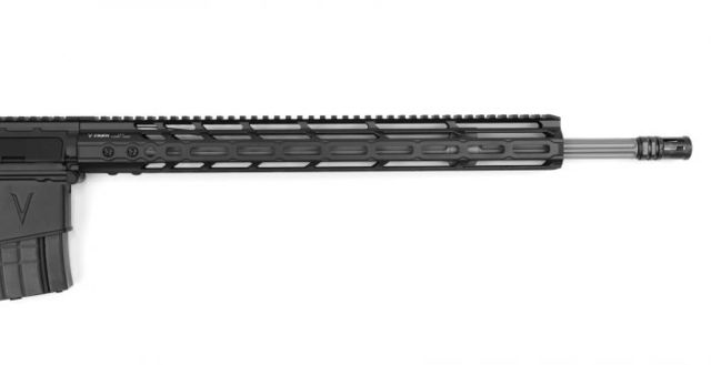 V Seven Enlightened 224 Valkyrie Complete Upper 1-7-in twist 1/2 x 28 Thread 20in Black 20ENLI 224 FLT-UR - V Seven